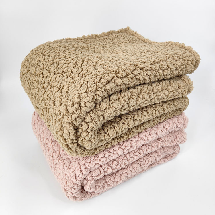 Winter Soft Warm Fluffy Sherpa Throw Blanket for Bed Sofa